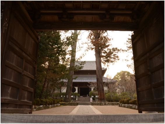「宝福寺」の清掃活動
